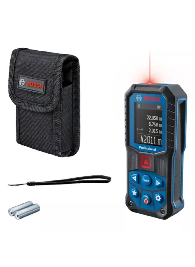 BOSCH GLM 50-22 IPS Colour Display Professional Laser Measure Black and Blue 4 x 7 x 14 cm 0 601 072 S00 - Image 2